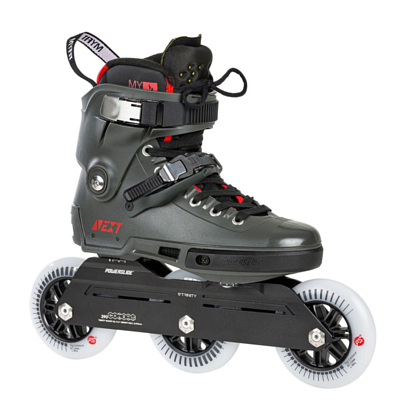 Роликовые коньки Powerslide Next Charcoal 110 Grey
