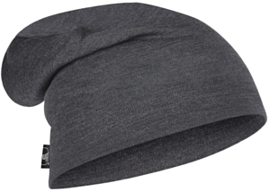 Шапка Buff Merino Heavyweight Hat Solid Grey