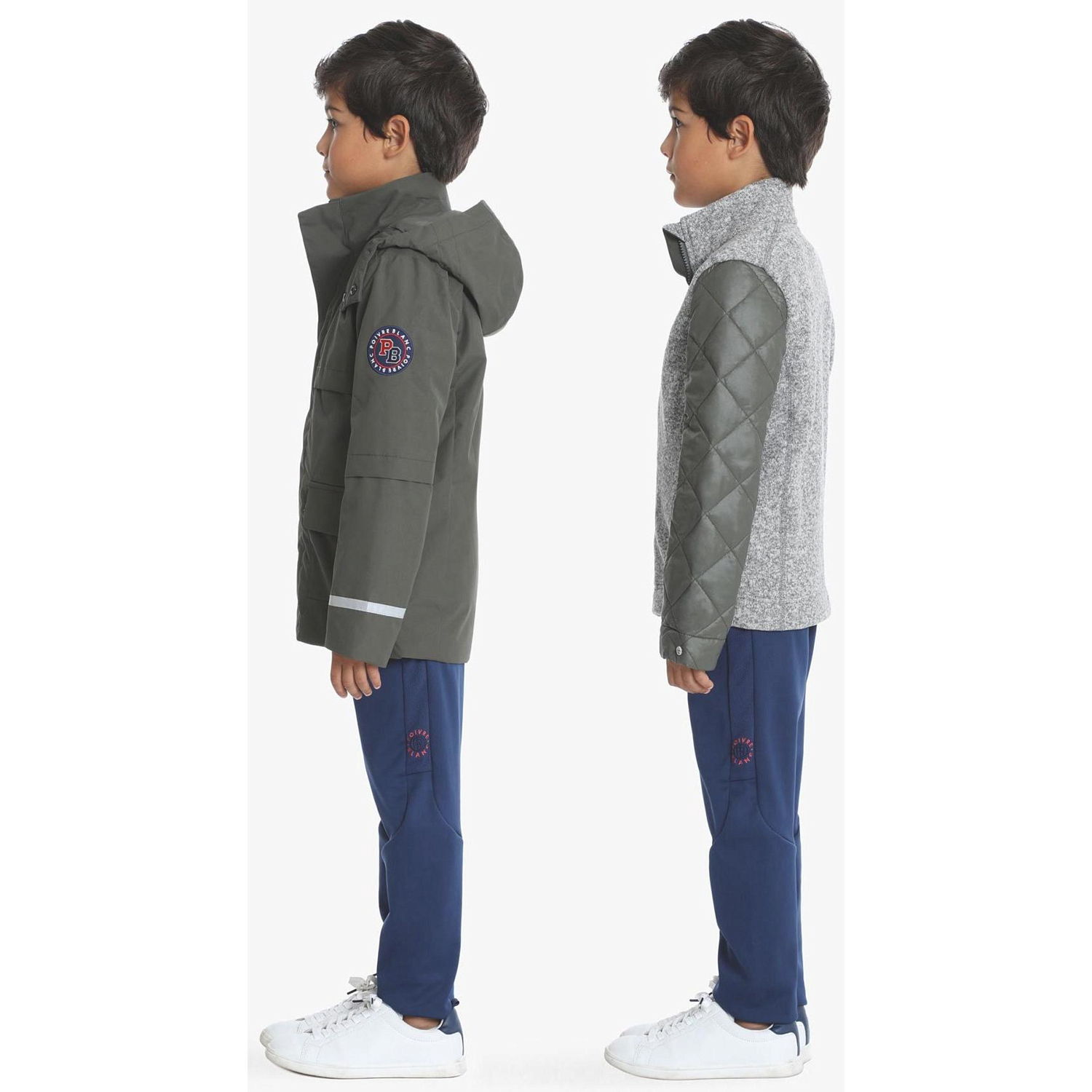 Куртка для активного отдыха Poivre Blanc 2019 2310-JRBY Khaki grey
