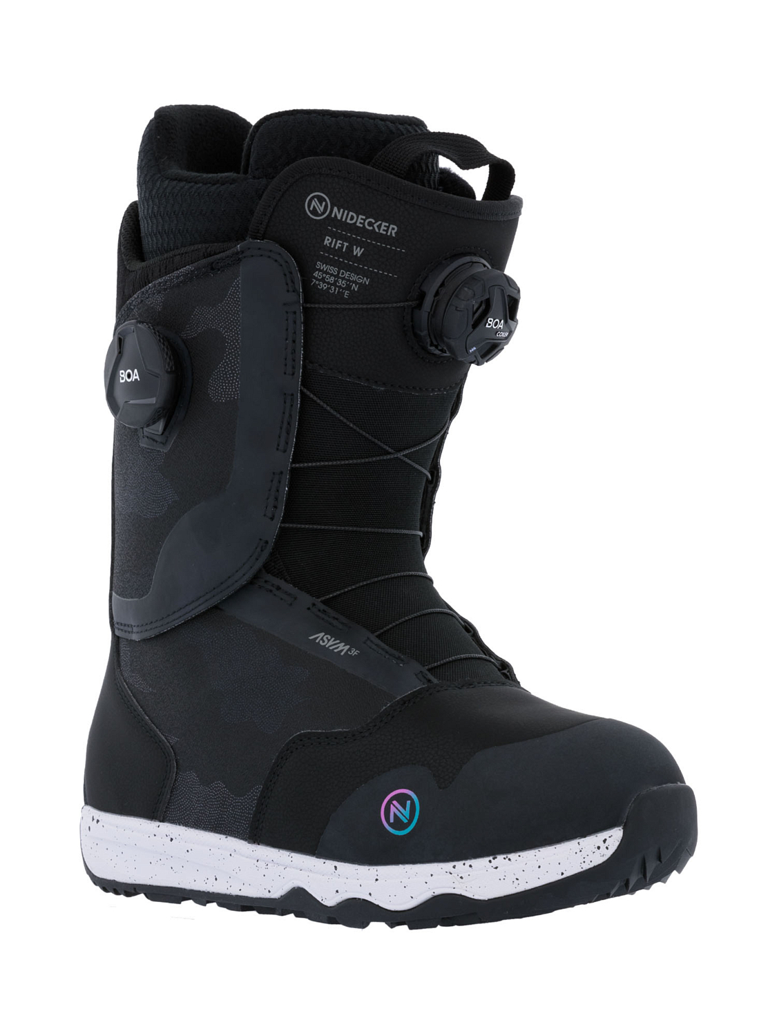 Ботинки для сноуборда NIDECKER Rift W Black