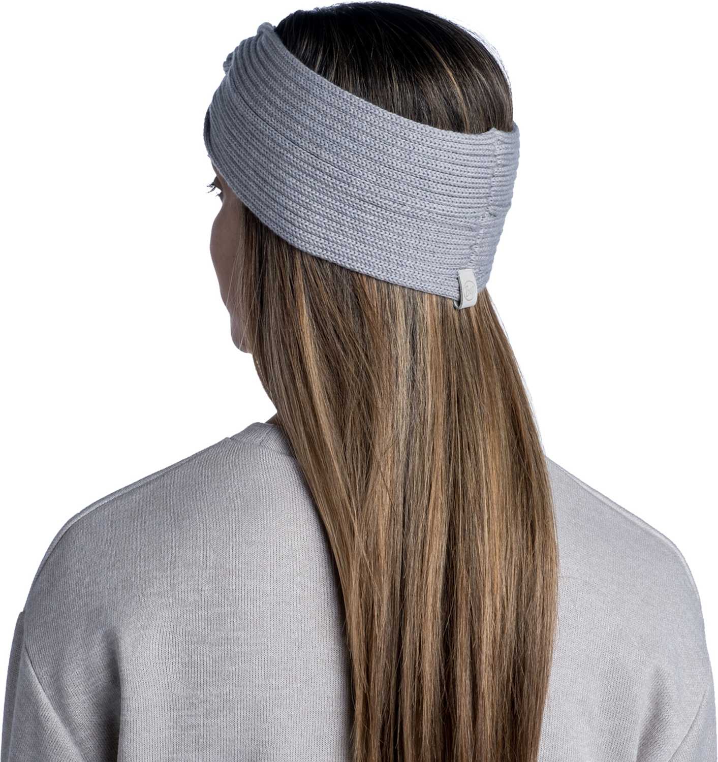 Повязка Buff Knitted Headband NORVAL Light Grey