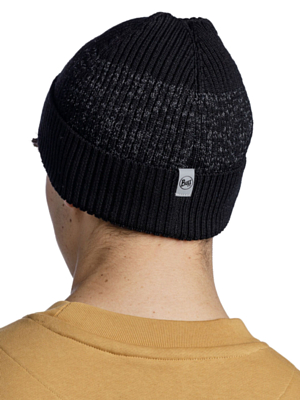 Шапка Buff Merino Active Hat Solid Black