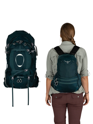 Рюкзак Osprey Ariel Plus 70 Night Jungle Blue