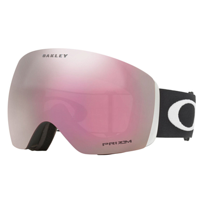 Маска горнолыжная Oakley Flight Deck L Matte Black/Prizm Snow Hi Pink