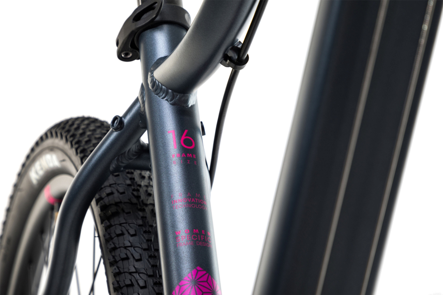 Велосипед Aspect Alma 27,5 2022 Черно-розовый
