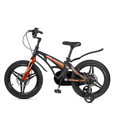 Велосипед MAXISCOO Cosmic Deluxe 18'' 2025 Мерцающий Графит