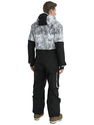 Комбинезон сноубордический Picture Organic Xplore Suit A Map Ripstop/Black