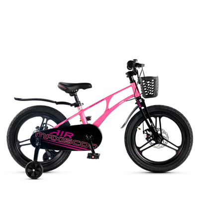 Велосипед MAXISCOO Air Pro 18'' 2025 Розовый Сапфир