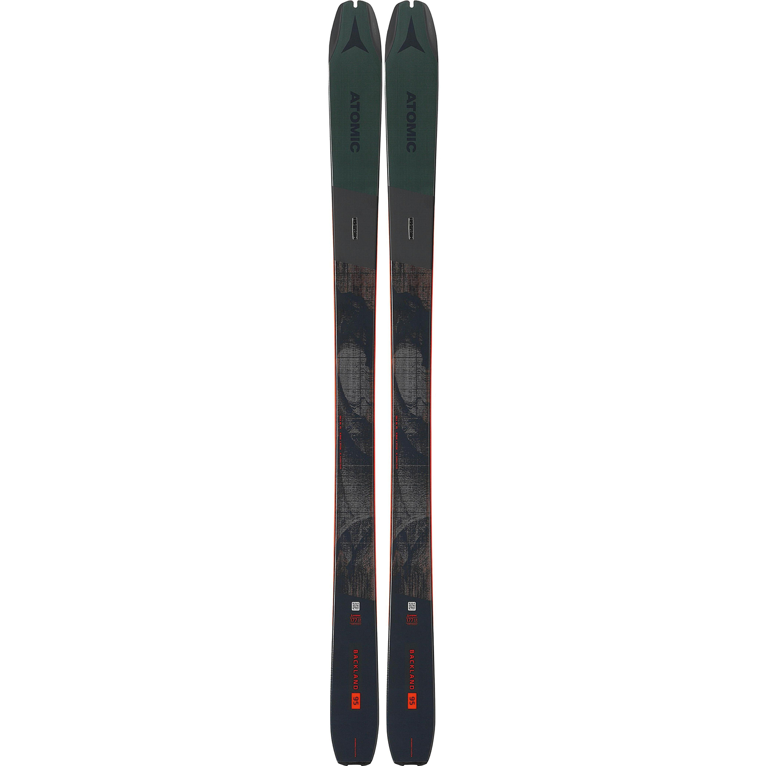 Горные лыжи ATOMIC 2019-20 Backland 95 Green/Black