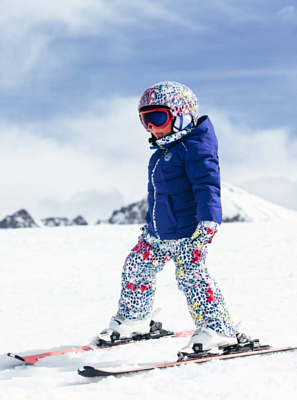 Брюки сноубордические детские Roxy Lola Bright white leopold