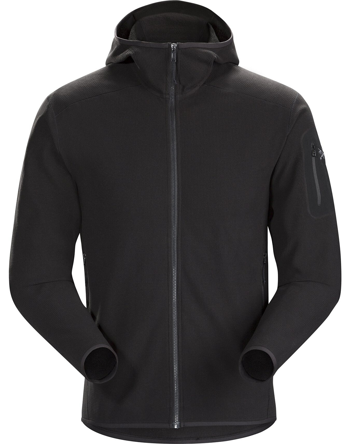 Толстовка для активного отдыха Arcteryx Delta LT Hoody Men's Black