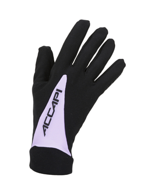 Перчатки велосипедные Accapi Cycling Gloves - Patch Black/Lilac