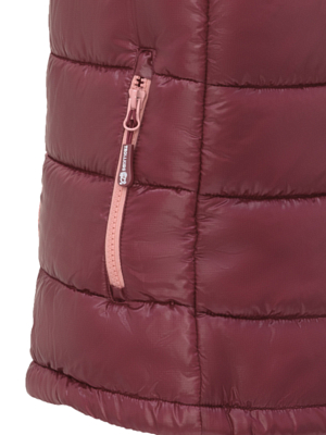 Жилет Trollkids Trondheim Maroon Red/Antique Rose