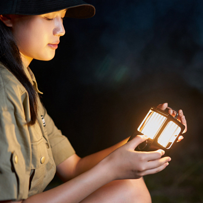 Фонарь кемпинговый Flextail Villa Lantern Black