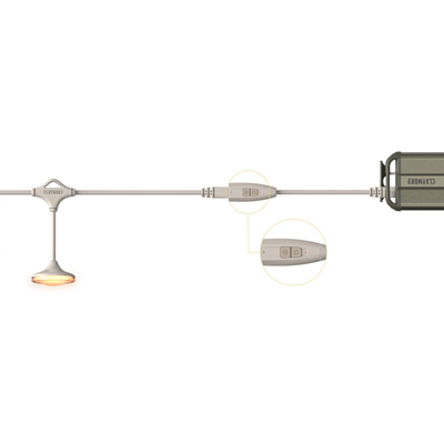 Фонарь кемпинговый Claymore UF5 Светло-Серый