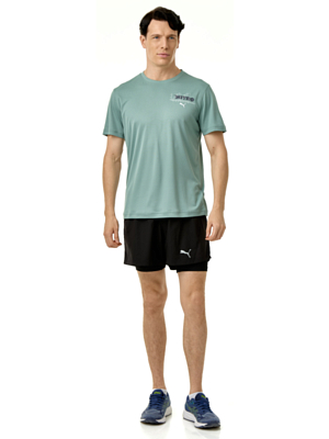 Футболка беговая Puma Graphics Nitro Green Moon