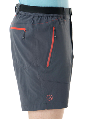 Шорты Ternua trekking FRIZ SHT M Whales Grey/Red Alert