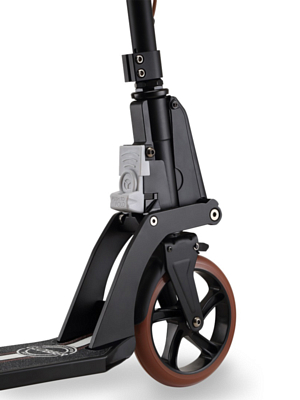 Самокат Globber One K 180 Piston Deluxe Черный