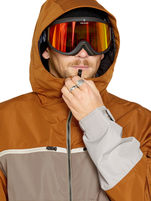 Куртка сноубордическая Volcom Nightbreaker 20K Chestnut Brown