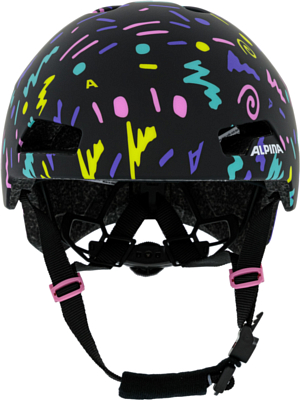 Велошлем ALPINA Hackney Black-Confetti/Matt