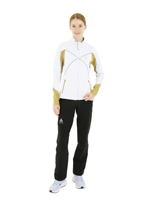 Куртка ODLO Jacket windstopper NAGANO X White-Dull Gold