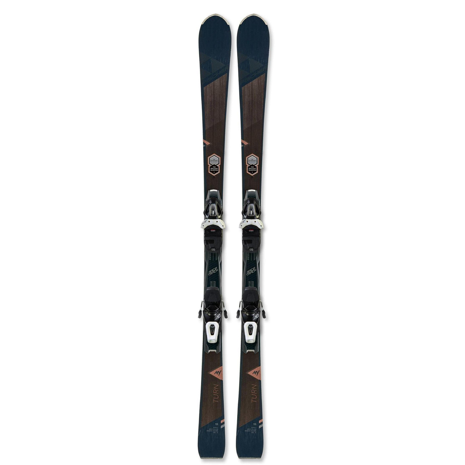 Горные лыжи с креплениями FISCHER 2019-20 Brilliant My Turn Rt + MY RS 10 PR