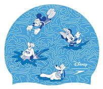 Шапочка для плавания Speedo 2022 Mickey Mouse Slogan Cap Ju Light Blue/Assorted