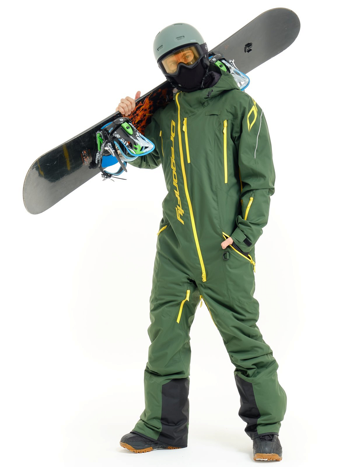 Комбинезон сноубордический Dragonfly Gravity Premium Khaki