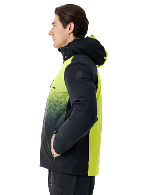 Куртка горнолыжная HEAD Supershape Ski Print M/Lemon