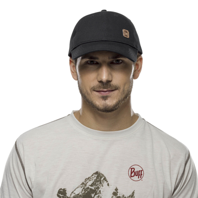 Кепка Buff Essential Baseball Cap Solid Black