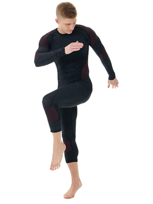 Футболка с длинным рукавом Accapi Ergocycle Black/Anthracite