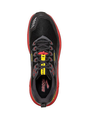 Беговые кроссовки BROOKS Cascadia 16 Black/Fiery Red/Blazing Yellow