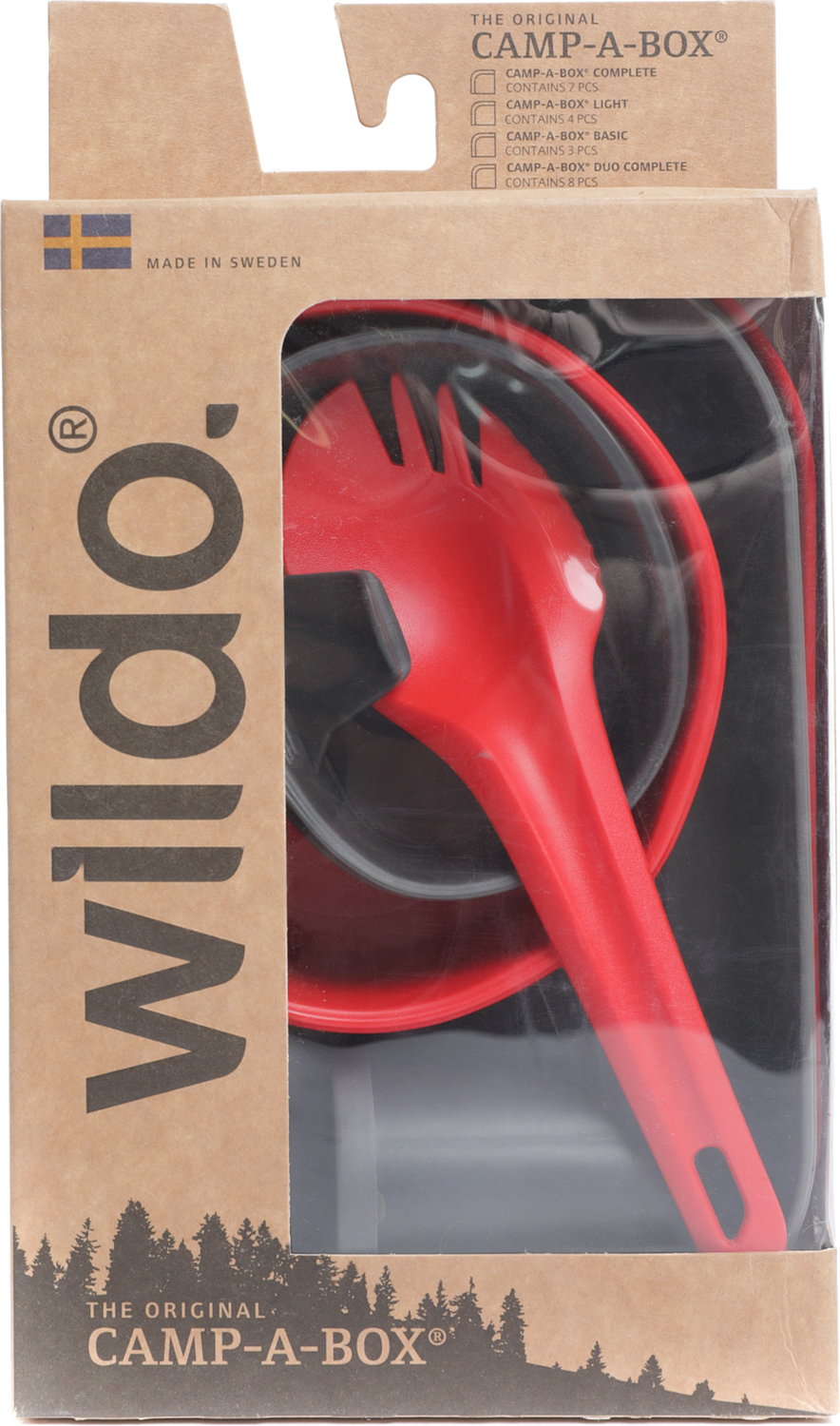 Набор посуды Wildo Camp-A-Box Complete Red