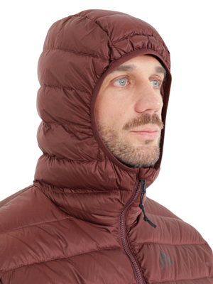Куртка сноубордическая Jones Reup Down Puffy Hoody Vulcan Red