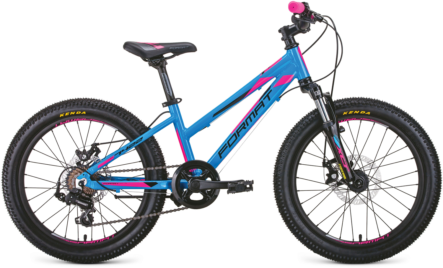 Велосипед Format 7422 2020 голубой