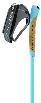 Лыжные палки ONE WAY Storm GTX - COMPLETE KIT Blue