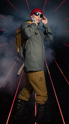 Брюки сноубордические Jones Pnt High Sierra Gray