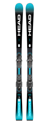 Горные лыжи с креплениями HEAD Supershape e-Speed SW BB-PR+PRD 12 GW Brake 85 [F] White/Speed Blue