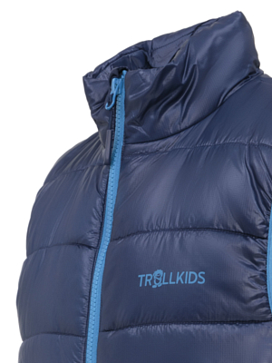 Жилет Trollkids Trondheim Navy/Medium Blue