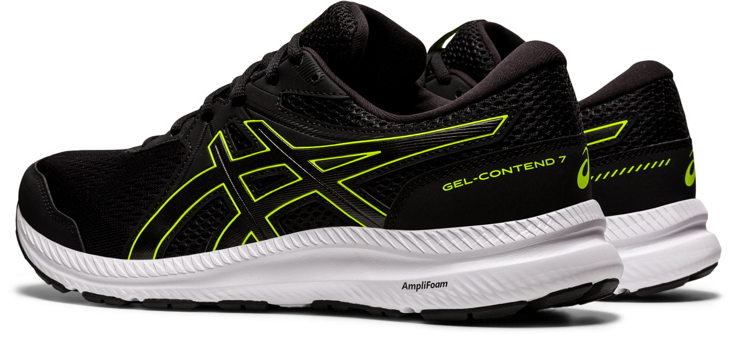 Кроссовки Asics Gel-Contend 7 Black/Hazard Green – купить по цене 7990 ...