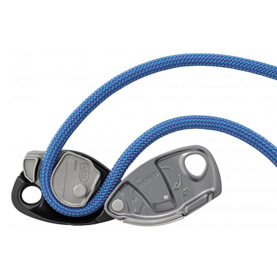 Страховочно-спусковое устройство PETZL Grigri+ Gray