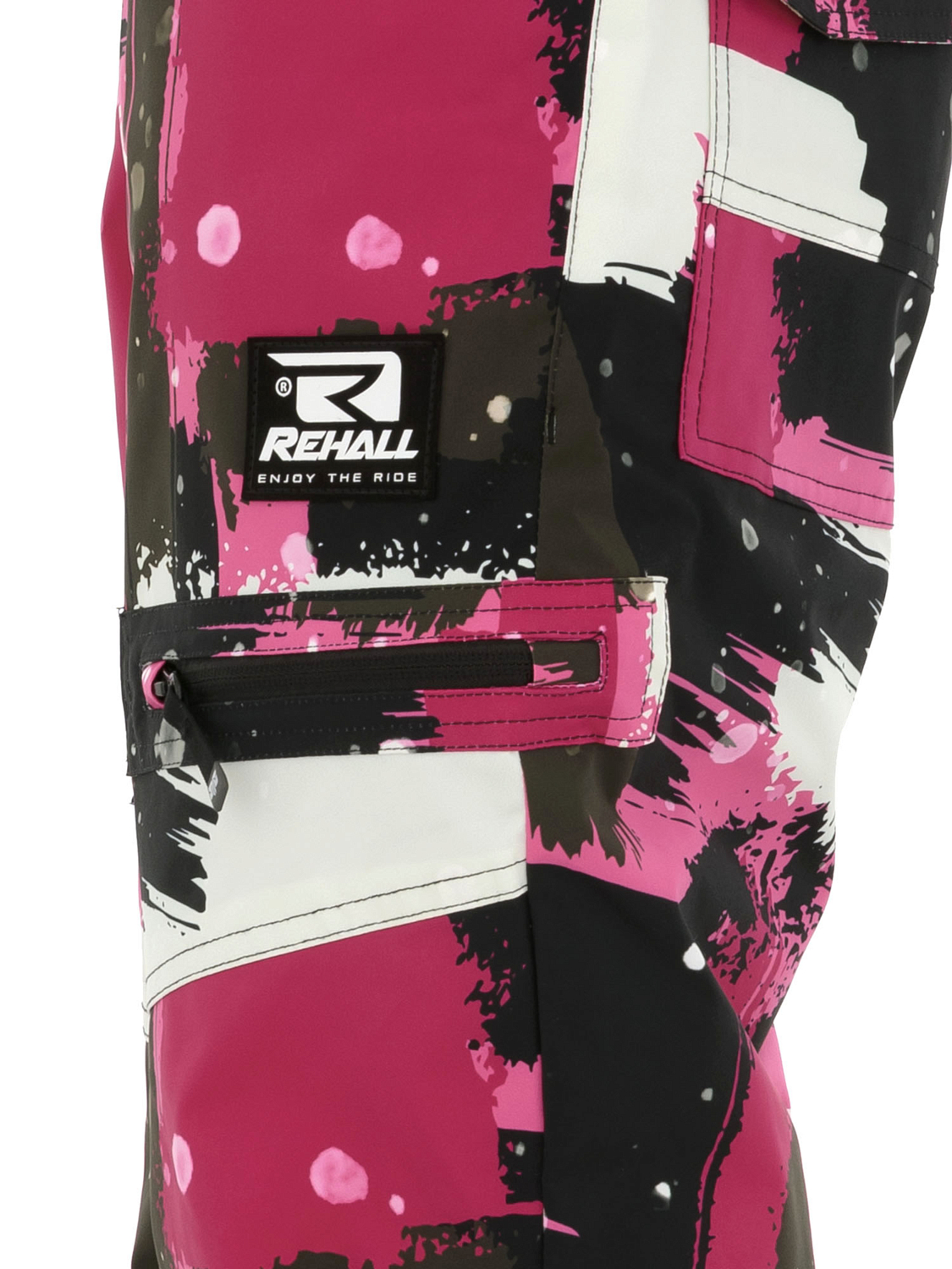 Брюки сноубордические детские Rehall Nori-R-Jr. Camo Abstract Brite Pink