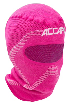 Балаклава Accapi Ergowool Balaclava Fuxia/White