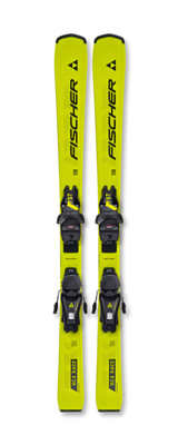 Горные лыжи с креплениями FISCHER RC4 RACE JR (130-150) + FS7