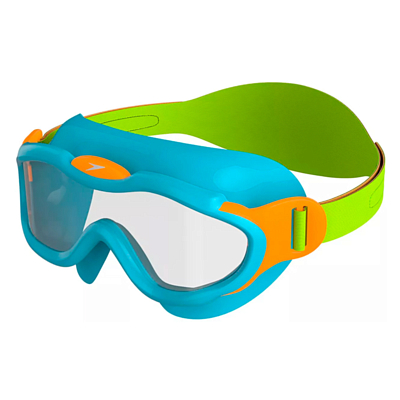 Полумаска для плавания Speedo Biofuse Mask Blue/Green