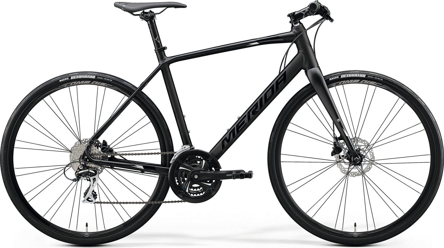 Велосипед MERIDA Speeder 100 2020 Matt Black/Glossy Black/Silver