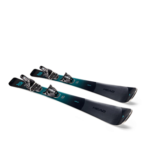 Горные лыжи с креплениями HEAD e-Super Joy SW SLR Joy Pro+ PROTECTOR SLR 11 GW BR 80 [N] blue