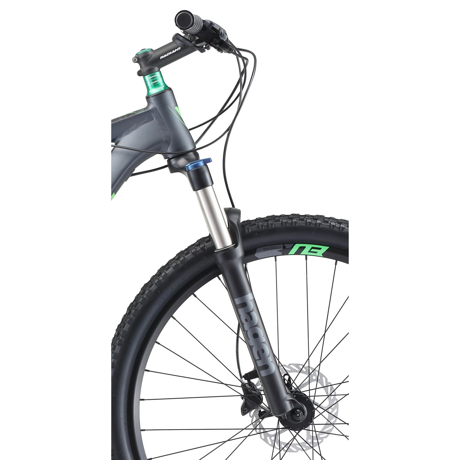 Велосипед Welt Rockfall 1.0 27 2019 matt grey/green