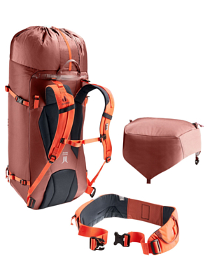 Рюкзак Deuter Guide 44+8 Redwood/Papaya