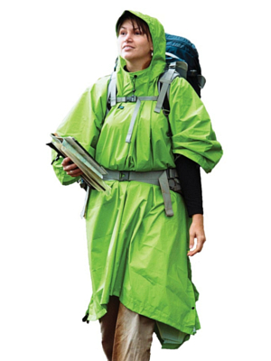 Пончо Sea To Summit 70D Nylon Tarp Poncho Green